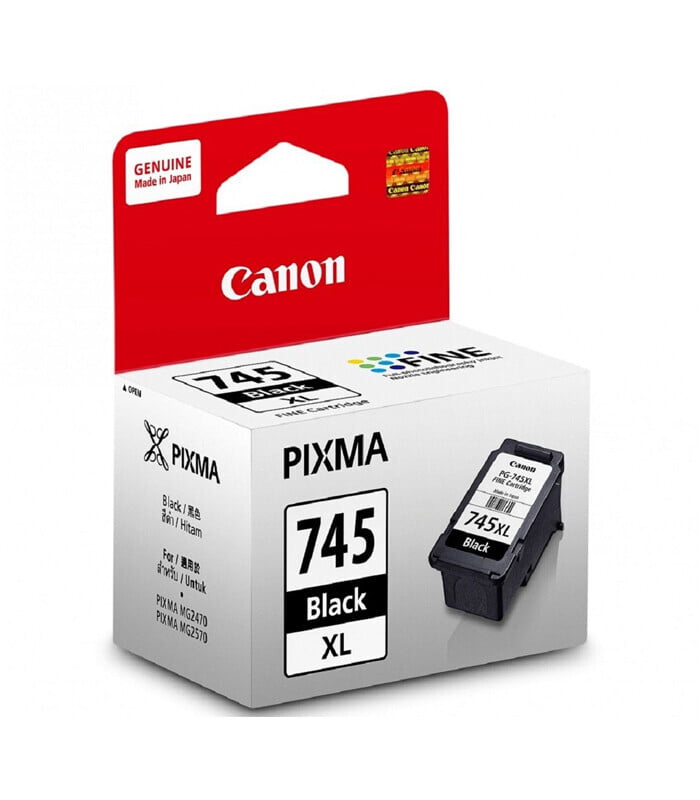 Canon PIXMA Genuine PG-745 XL Black Ink Cartridge Canon PIXMA Genuine PG-745 XL Black Ink Cartridge
