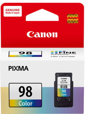 Canon PIXMA Genuine CL-98 Tri Color Ink Cartridge