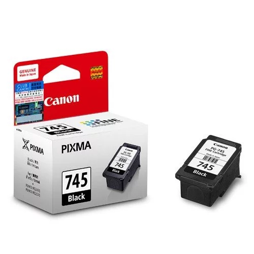Canon PIXMA Genuine PG-745s (Small) Black Ink Cartridge Canon PIXMA Genuine PG-745s (Small) Black Ink Cartridge