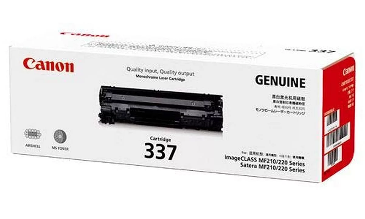 Canon Genuine 337 Black Toner Cartridge Canon Genuine 337 Black Toner Cartridge