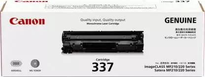 Canon Genuine 337 Black Toner Cartridge