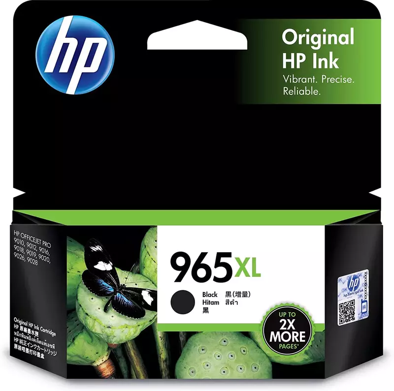 HP 965XL High Yield Black Original Ink Cartridge-(3JA84AA) HP 965XL High Yield Black Original Ink Cartridge-(3JA84AA)