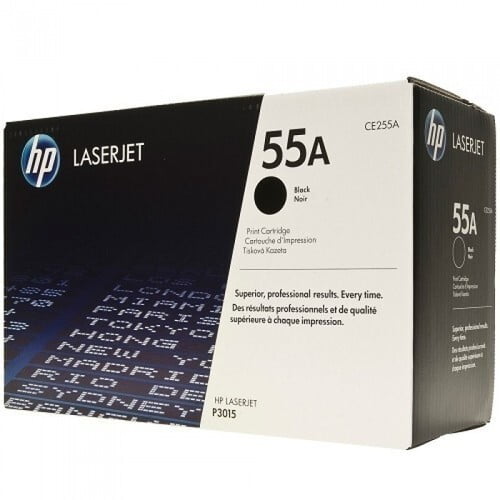 HP 55A Black Original LaserJet Toner Cartridge-(CE255A) HP 55A Black Original LaserJet Toner Cartridge-(CE255A)