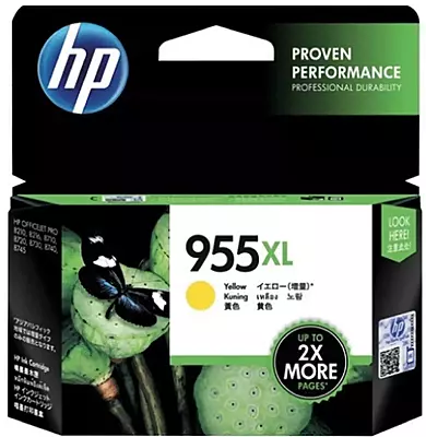 HP 955XL Yellow Original Ink Cartridge - (L0S69AA)