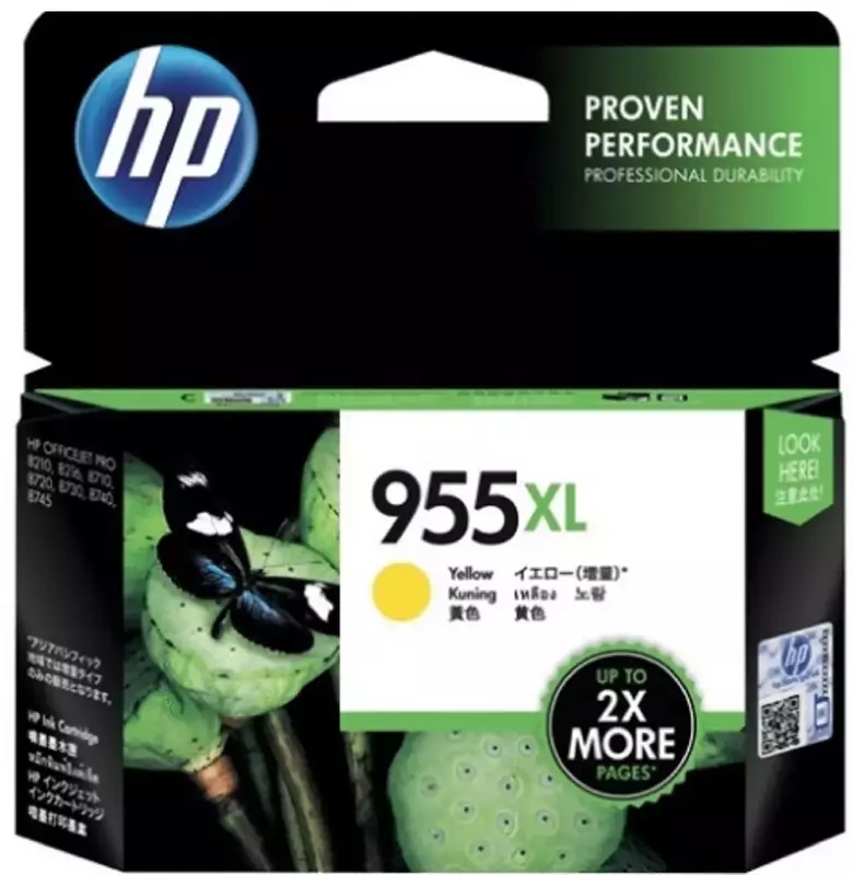 HP 955XL Yellow Original Ink Cartridge - (L0S69AA) HP 955XL Yellow Original Ink Cartridge - (L0S69AA)