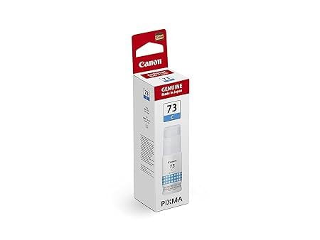 Canon GenuineGI-73 Cyan Ink Bottle - PIXMA G570/G670 Canon GenuineGI-73 Cyan Ink Bottle - PIXMA G570/G670