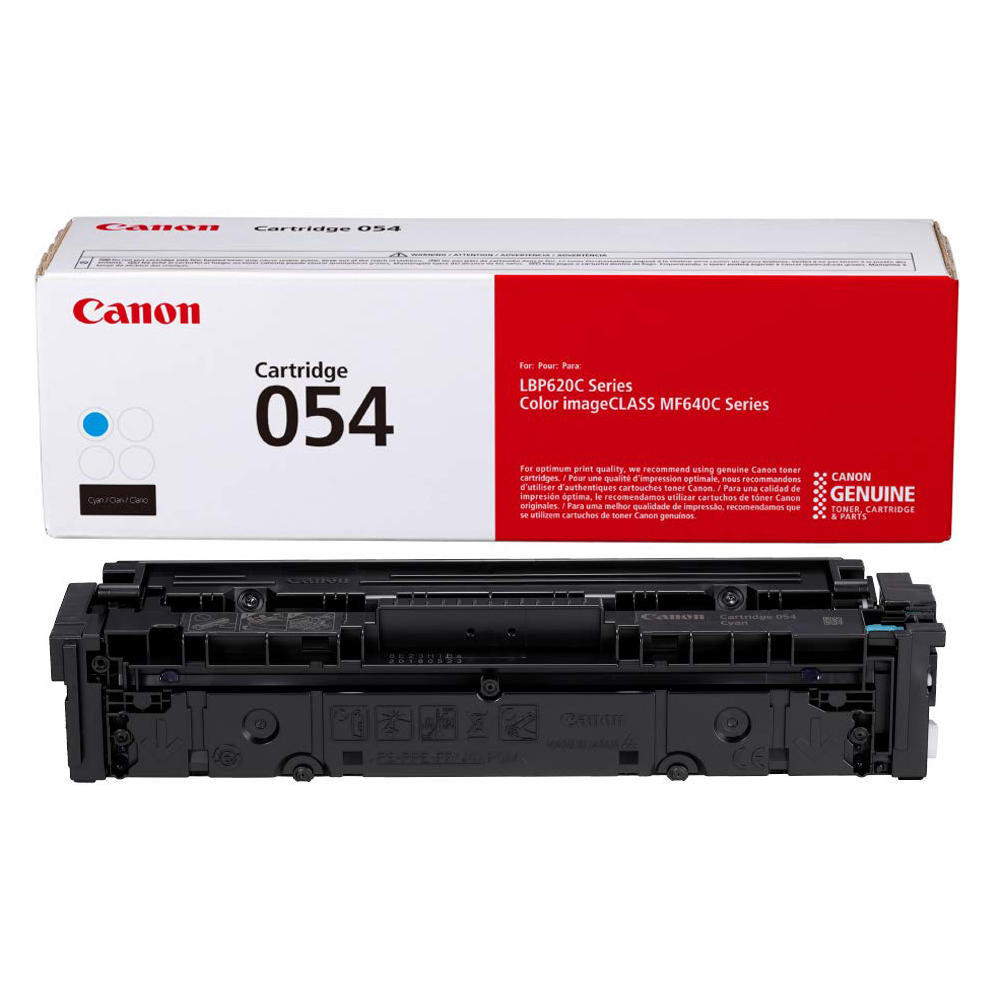 Canon Genuine 054 Cyan Toner Cartridge