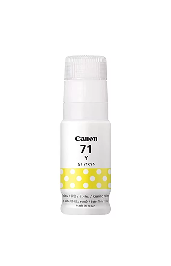 Canon Genuine GI-71 Yellow Ink Bottle