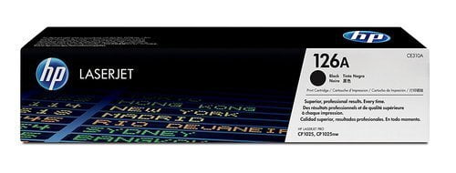 HP 126A Black Original LaserJet Toner Cartridge-(CE310A)