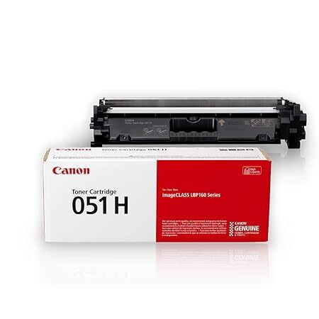 Canon Genuine 051H Black High-Yield Laser Toner Cartridge Canon Genuine 051H Black High-Yield Laser Toner Cartridge