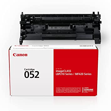 Canon Genuine 052 Black Toner Cartridge (2199C001)