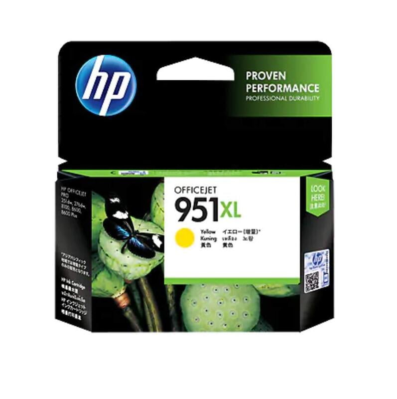 HP 951XL Yellow Officejet original Ink Cartridge -(CN048AA)