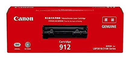 Canon Genuine 912 Black Laser Toner Cartridge