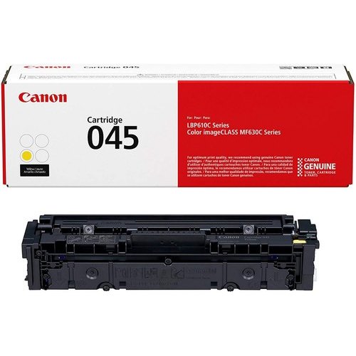 Canon Genuine 045 Yellow Toner Cartridge