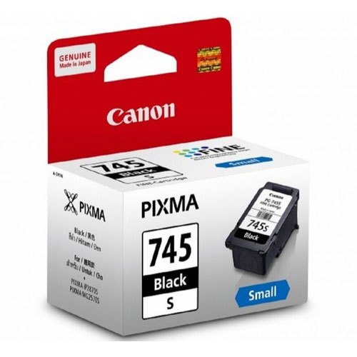 Canon PIXMA Genuine PG-745s (Small) Black Ink Cartridge Canon PIXMA Genuine PG-745s (Small) Black Ink Cartridge