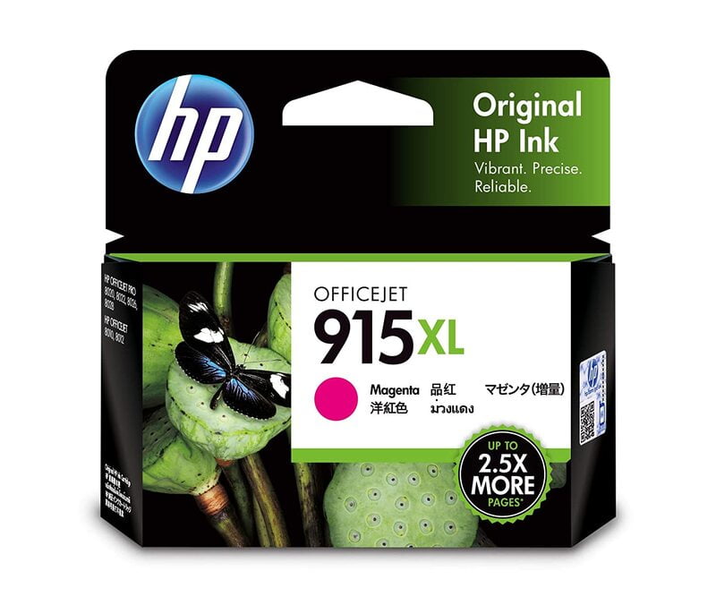 HP 915XL High Yield Magenta Original Ink Cartridge-(3YM20AA)