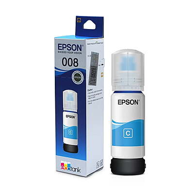 Epson 008 Cyan Ink Bottle 70 ml (C13T06G298)