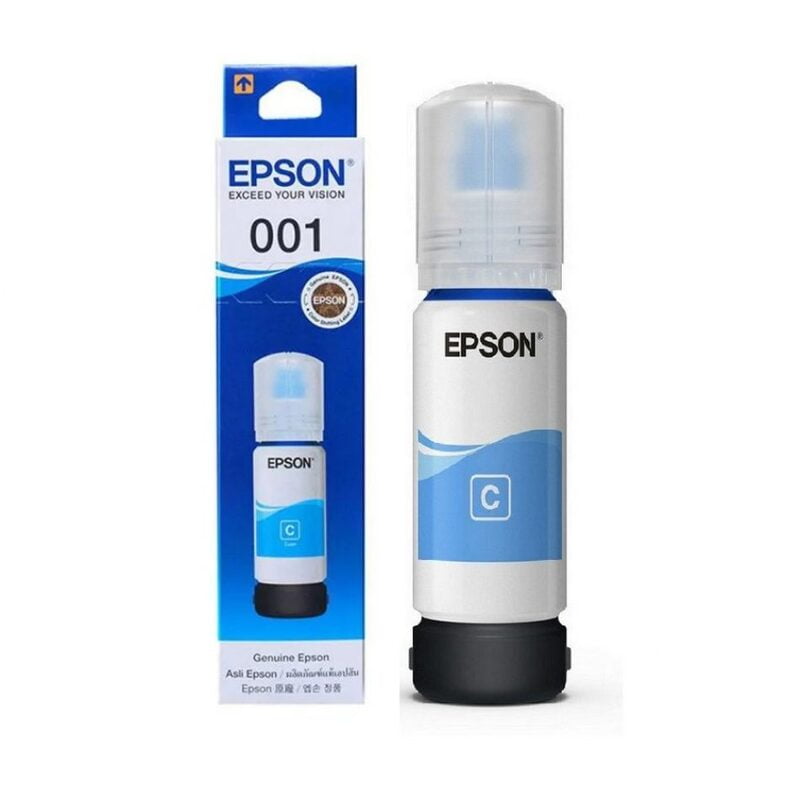 Epson 001 Cyan Ink Bottle 70 ml (C13T03Y298)