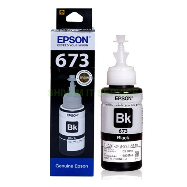Epson T6731 Black Ink Bottle 70ML (C13T673198) Epson T6731 Black Ink Bottle 70ML (C13T673198)
