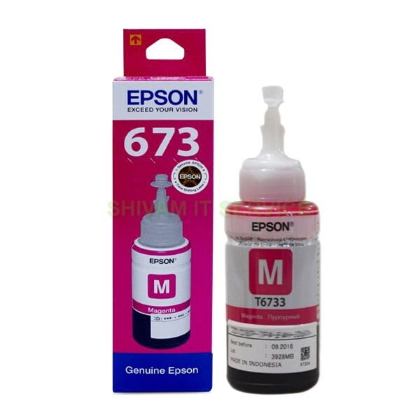 Epson T6733 Magenta Ink Bottle 70ML (C13T6733980