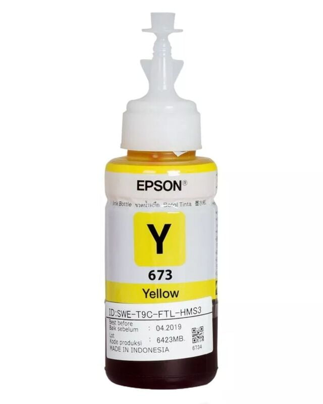 Epson T6734 Yellow Ink Bottle 70ML (C13T673498) Epson T6734 Yellow Ink Bottle 70ML (C13T673498)