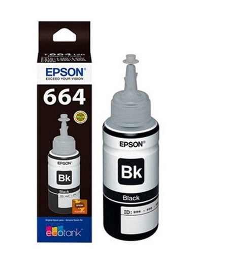 Epson T6641 Black Ink Bottle 70ml (C13T664198)