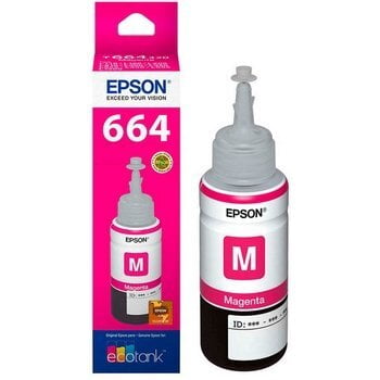 Epson T6643 Magenta Ink Bottle 70ml (C13T664398)