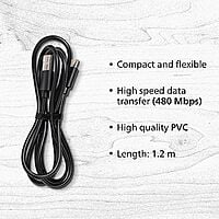 Philips Charging Cable USB A TO USB C 1.2M Cable