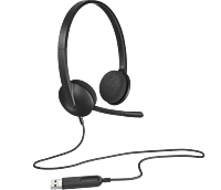 Logitech H340 Wired Stereo Headphone