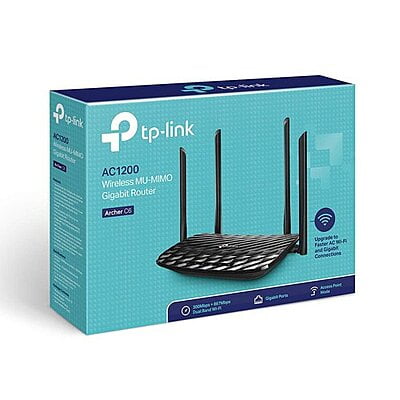 TP LINK Archer C6 AC1200 Wireless MU-MIMO Gigabit Router