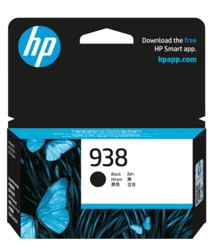 HP 938 Black Original Ink Cartridge HP 938 Black Original Ink Cartridge
