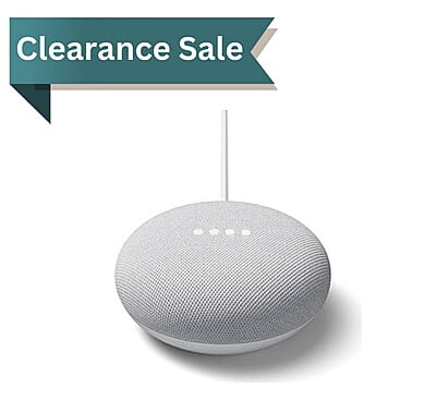 Google Nest Mini With Smart Home Light Bundle