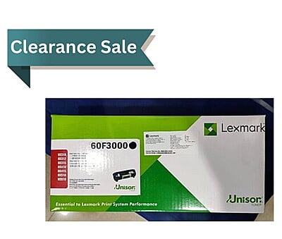 Lexmark 60F3000 Black Toner Cartridge