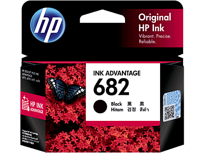 HP 682 Black Original Ink Cartridge