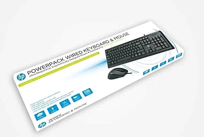 HP wired keyboard & mouse combo -(Y5G54PA) HP wired keyboard & mouse combo -(Y5G54PA)