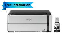 Epson Eco Tank Monochrome Ink Tank A4 Printer-(M1170) Epson Eco Tank Monochrome Ink Tank A4 Printer-(M1170)