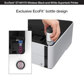Epson Eco Tank Monochrome Ink Tank A4 Printer-(M1170) Epson Eco Tank Monochrome Ink Tank A4 Printer-(M1170)
