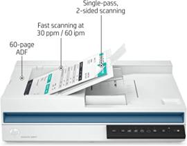 HP ScanJet Pro 3600 F1 Flatbed Scanner - (20G06A) HP ScanJet Pro 3600 F1 Flatbed Scanner - (20G06A)
