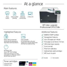 HP Color LaserJet Professional CP5225dn printer - (CE712A) HP Color LaserJet Professional CP5225dn printer - (CE712A)