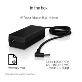 HP 65W 4.5mm LC AC Laptop Charger Adapter- (3FF84AA) HP 65W 4.5mm LC AC Laptop Charger Adapter- (3FF84AA)