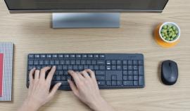 Logitech MK235 Wireless Keyboard & Mouse Combo Logitech MK235 Wireless Keyboard & Mouse Combo