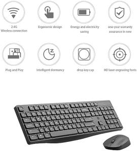 HP CS10 Wireless Keyboard & Mouse Combo (7YA13PA) HP CS10 Wireless Keyboard & Mouse Combo (7YA13PA)