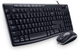 Logitech MK200 Wired Keyboard & Mouse Combo Logitech MK200 Wired Keyboard & Mouse Combo