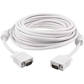 ‎Terabyte VGA CABLE 5 meter  - 999 VGA Cable White 5 M TB07