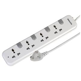 Philips 4UV Individual Power Strip Universal Socket - CHP3441W/94
