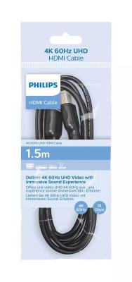 Philips 1.5Meter 4K 60Hz Ultra HD HDMI cable - SWV5510/96