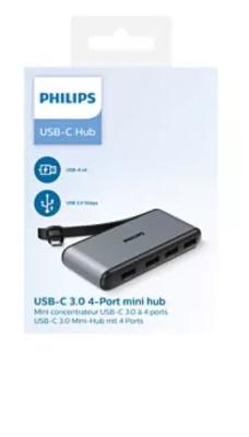 PHILIPS 5 in 1 Type C USB HUB (5-Ports Mini HUB) - DLK5528C/00