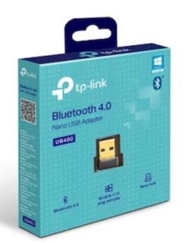 TP Link Bluetooth 4.0 Nano USB Adapter/Dongle - UB4A / UB400