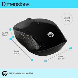 HP 200 USB Wireless Mouse - (X6W31AA) HP 200 USB Wireless Mouse - (X6W31AA)