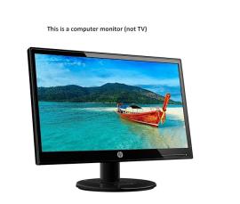 (Refurbished) HP 18.5 Inch Monitor (Refurbished) HP 18.5 Inch Monitor